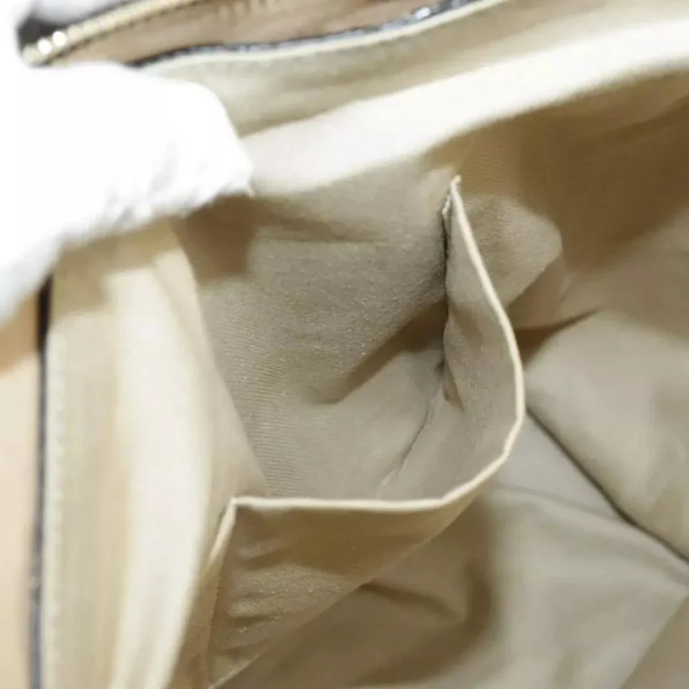 Chloe Tote Bag Leather Beige Gold Auth - Picture 14 of 16